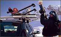SKI CARRIERS AND WINTER ACCESSORIES: Thule, Atera, Fapa and RUD at The Roof Box Company